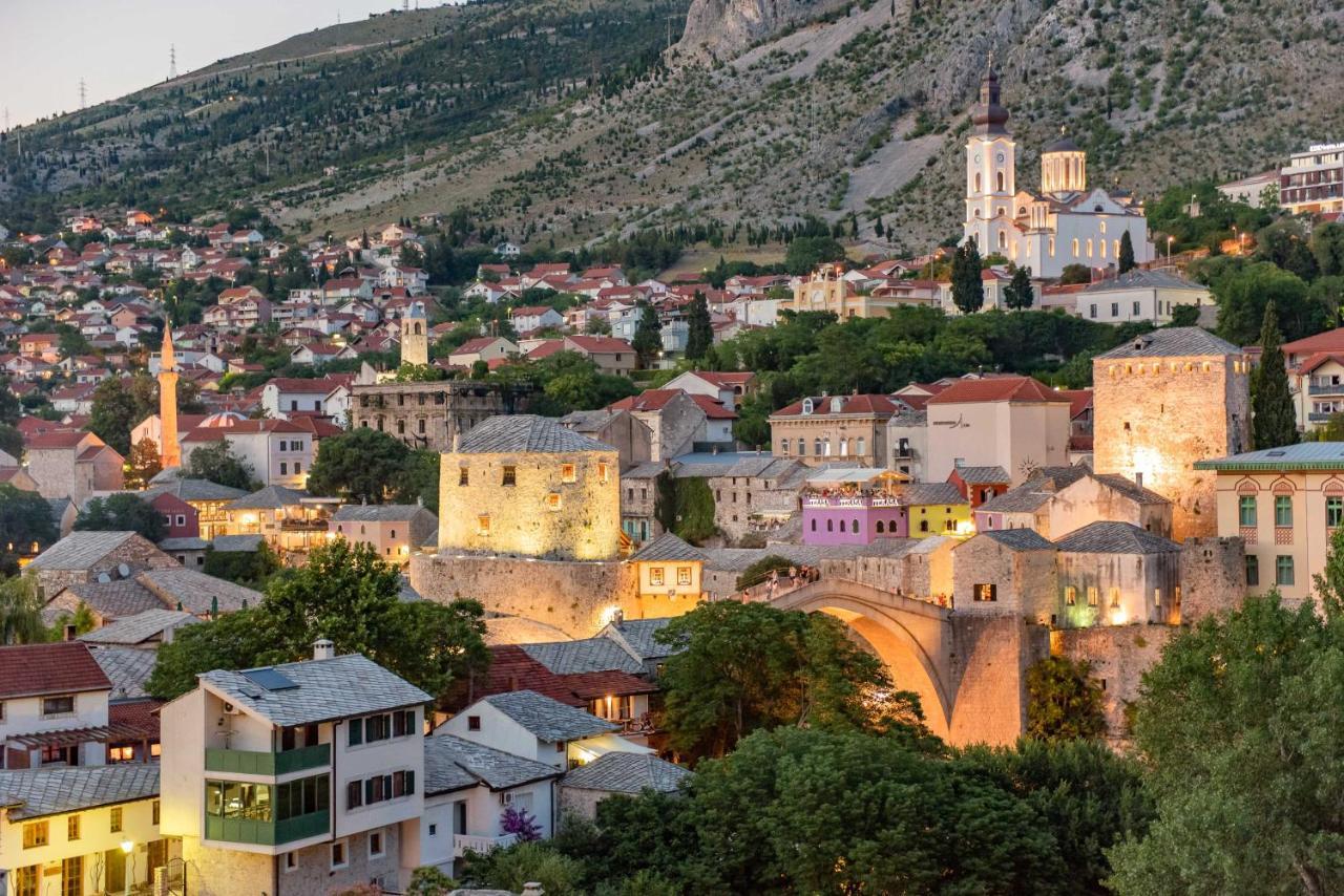 Sky Penthouse Old Bridge With Sauna And Jacuzzi Mostar Exteriör bild