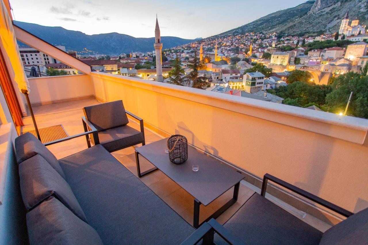 Sky Penthouse Old Bridge With Sauna And Jacuzzi Mostar Exteriör bild