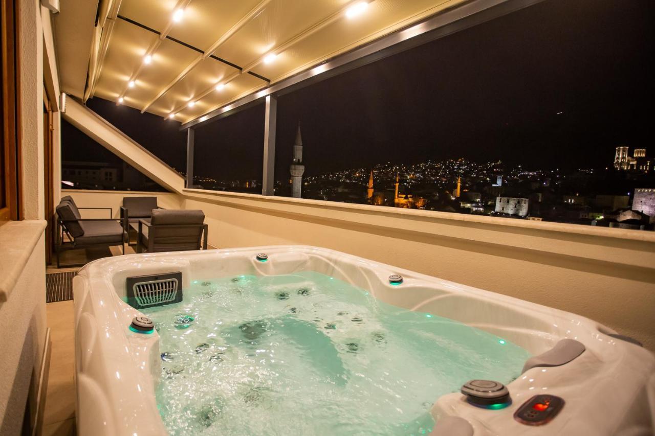 Sky Penthouse Old Bridge With Sauna And Jacuzzi Mostar Exteriör bild