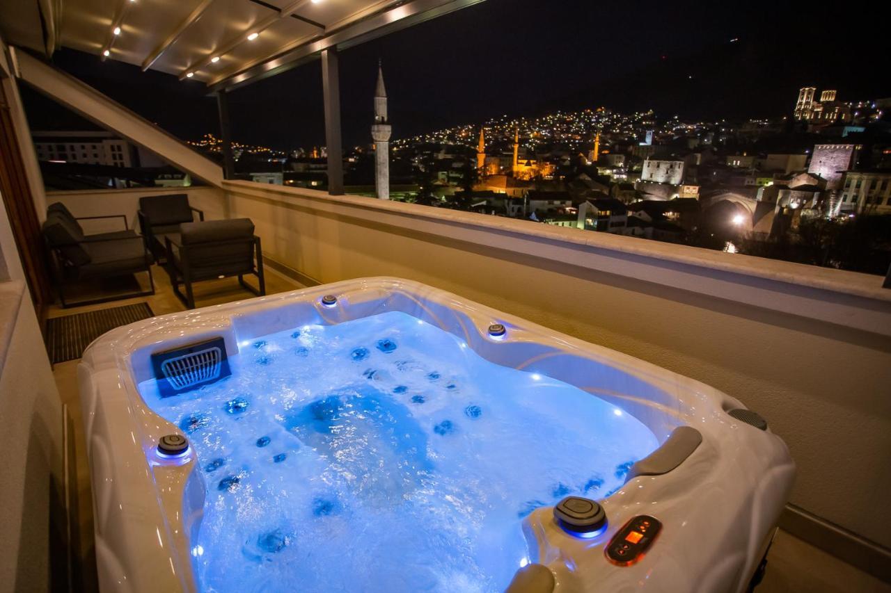 Sky Penthouse Old Bridge With Sauna And Jacuzzi Mostar Exteriör bild